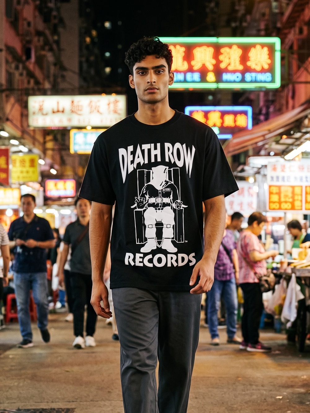 Death Row Records Black T-Shirt